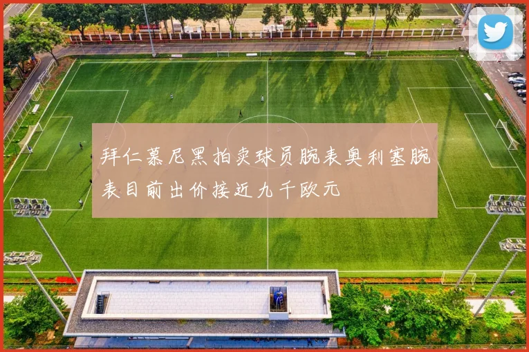 拜仁慕尼黑拍卖球员腕表奥利塞腕表目前出价接近九千欧元
